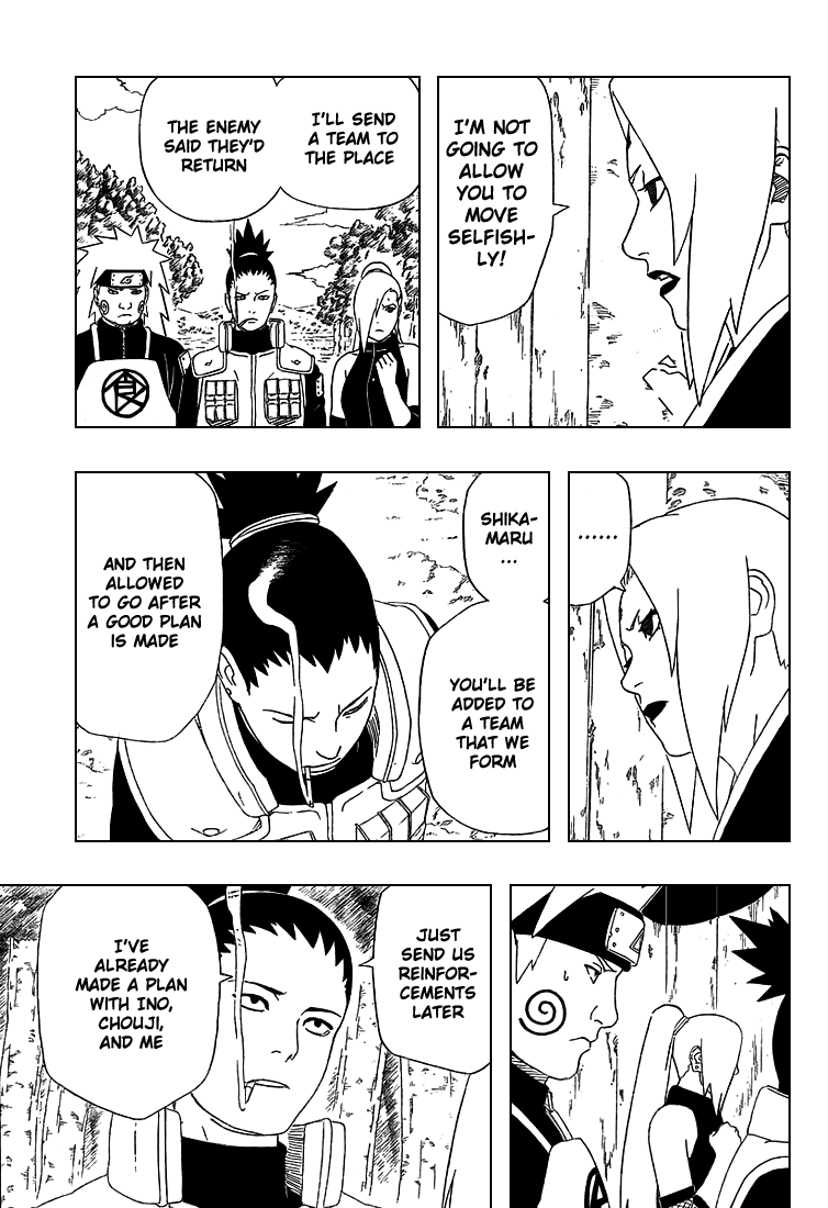 Naruto Shippuden, Vol.37 , Chapter 331 : Team Ten Moves Out - Naruto ...