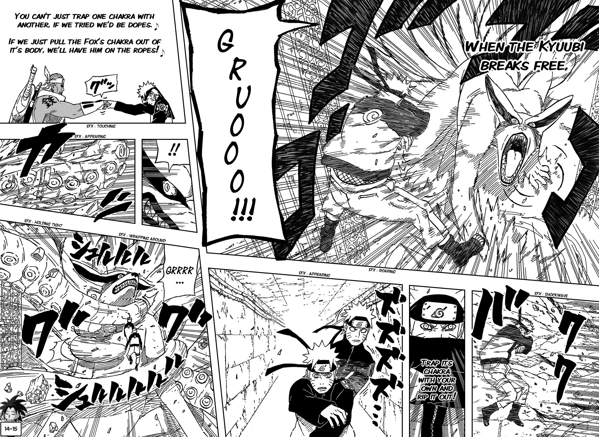 Naruto Shippuden, Vol.53 , Chapter 496 : Reunion With The Kyubi ...
