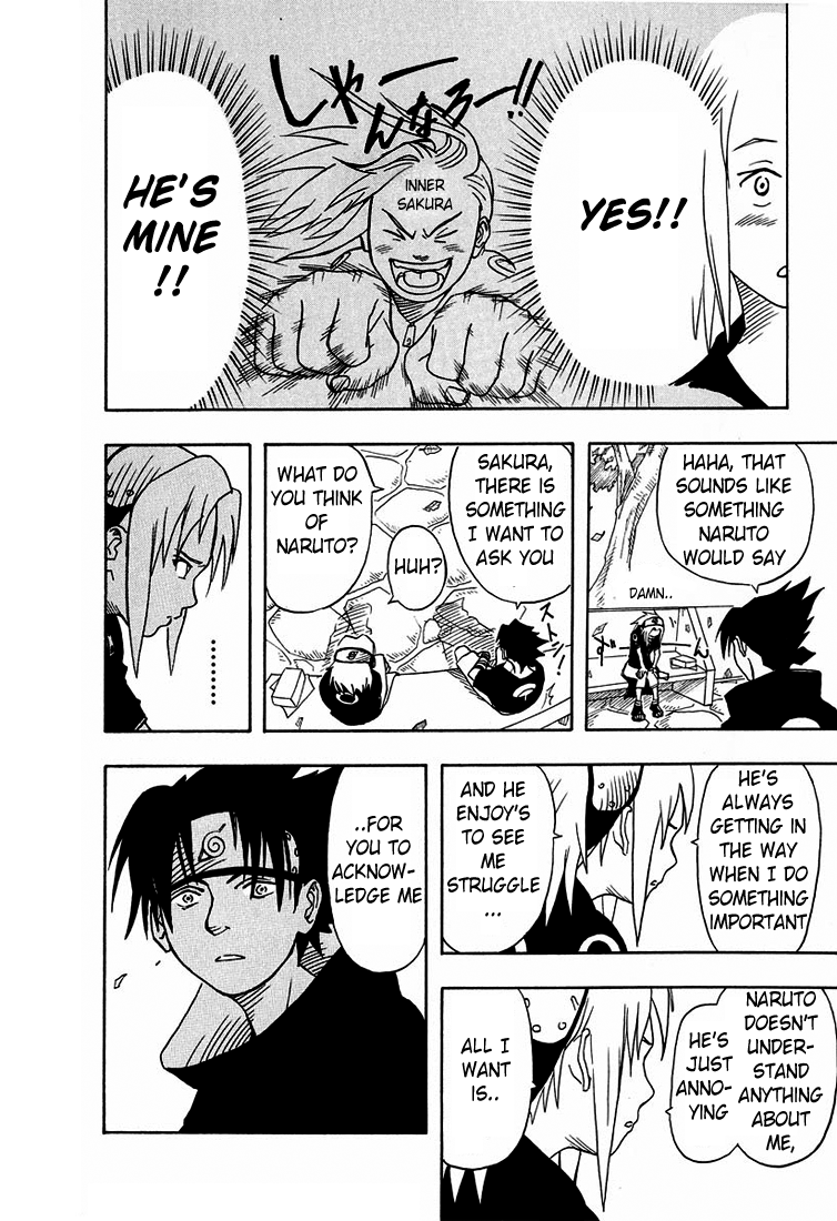 Naruto Shippuden, Vol.1 , Chapter 3 : Uchiha Sasuke - Naruto Manga Online