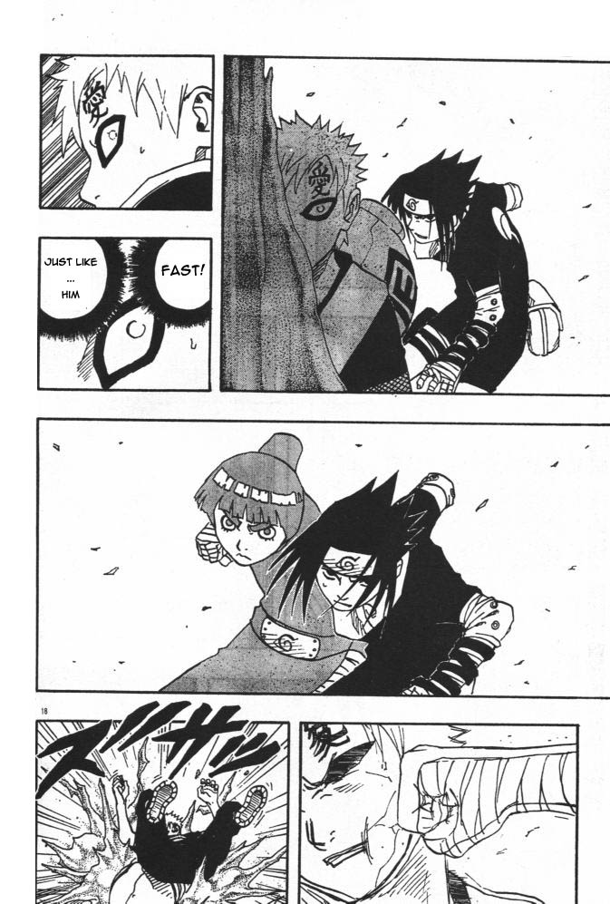 Naruto Shippuden, Vol.13 , Chapter 111 : Sasuke Vs. Gaara - Naruto